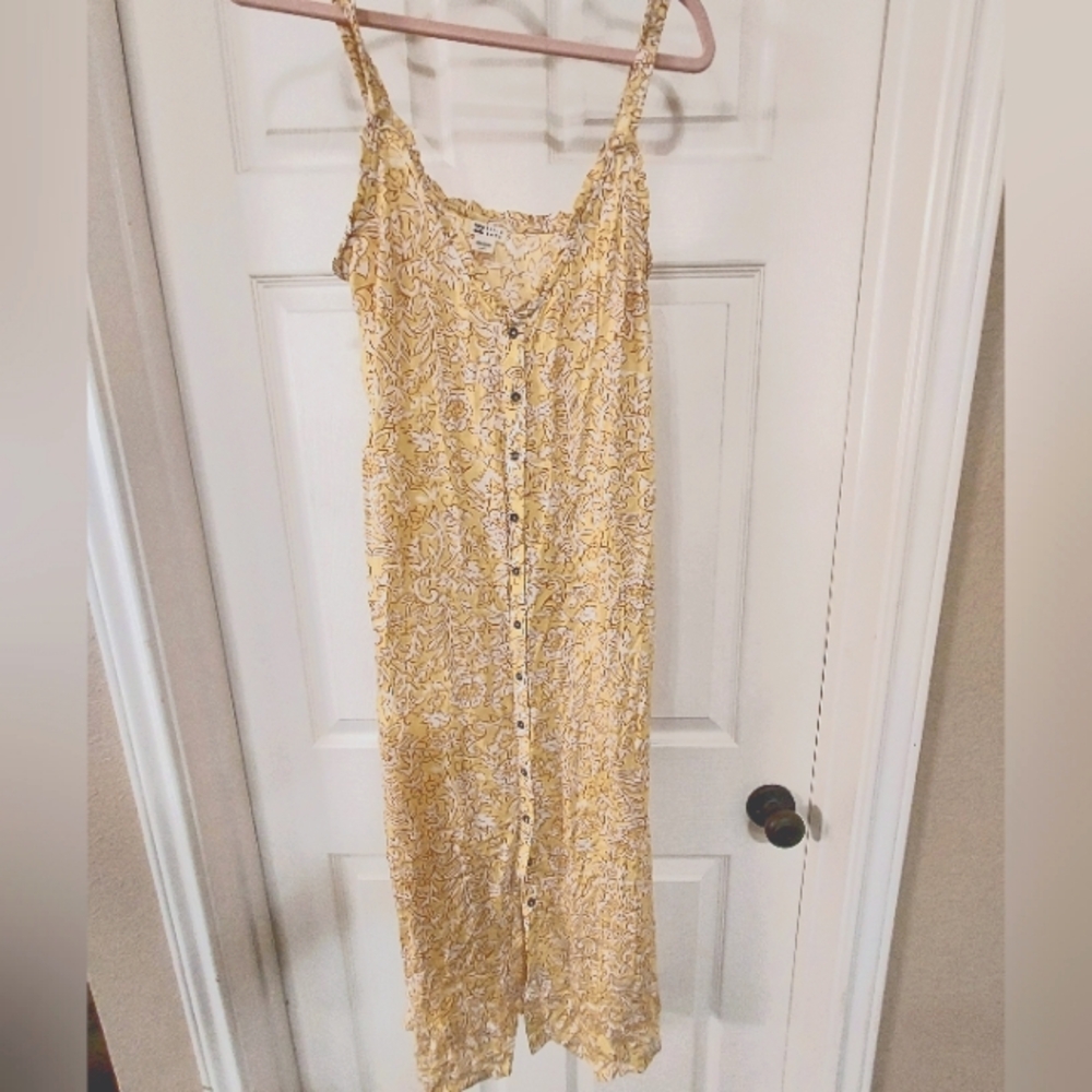 Billabong Yellow Midi Dress